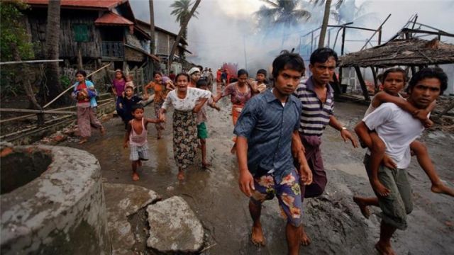 Lebih 1000 Orang Terbunuh di Rakhine